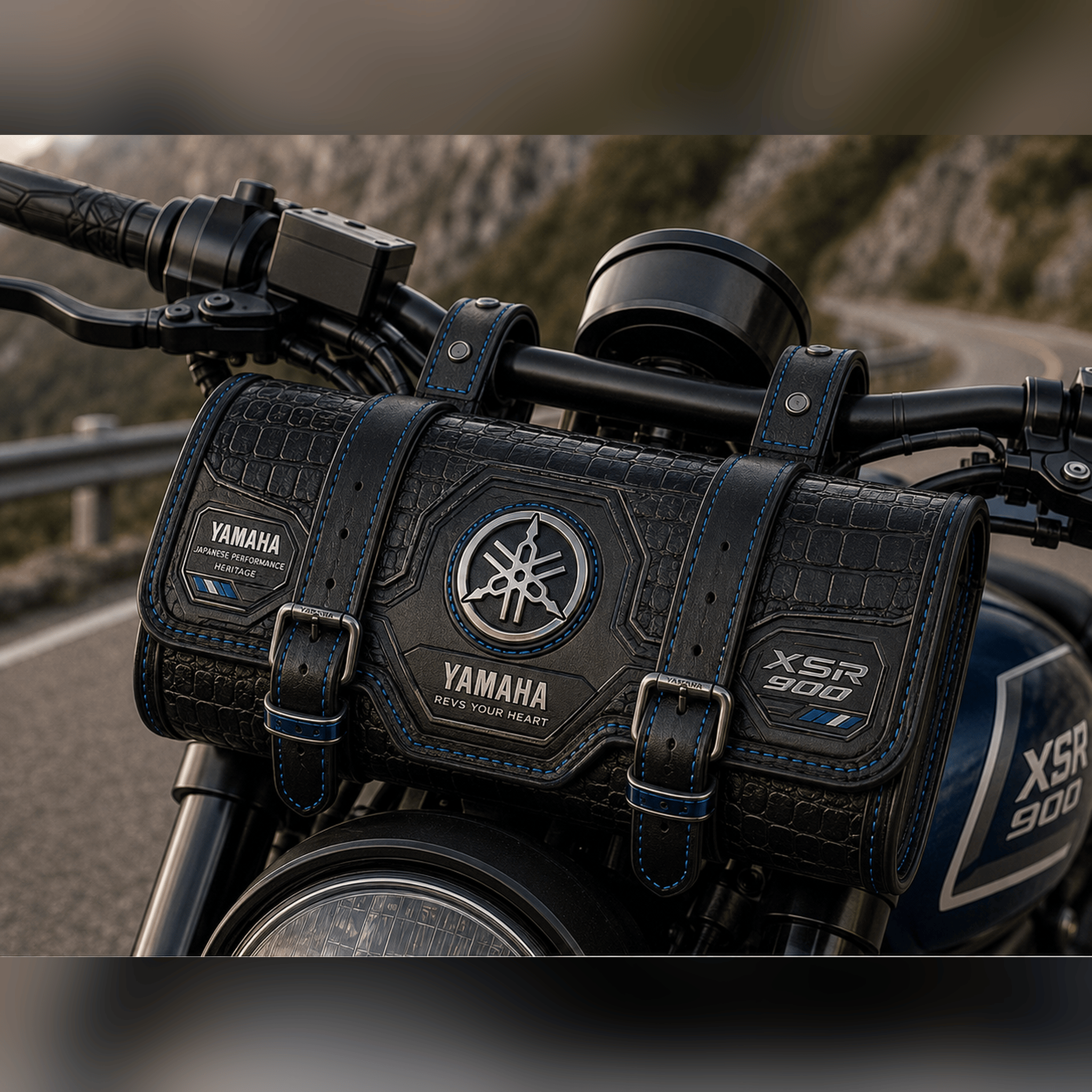 YMH Premium Vintage Motorcycle Bag NTNA