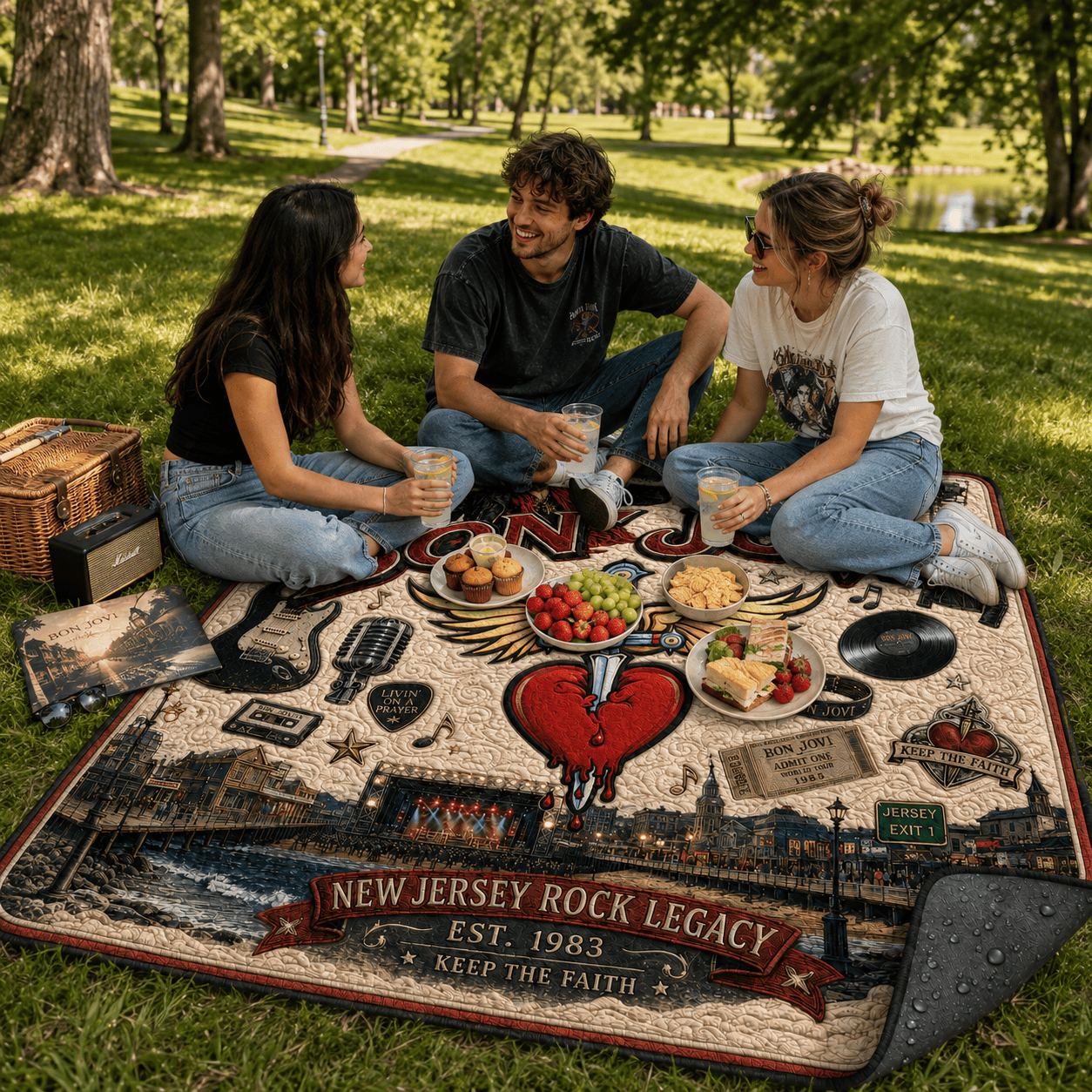 BJV Premium Picnic Blanket NHVH
