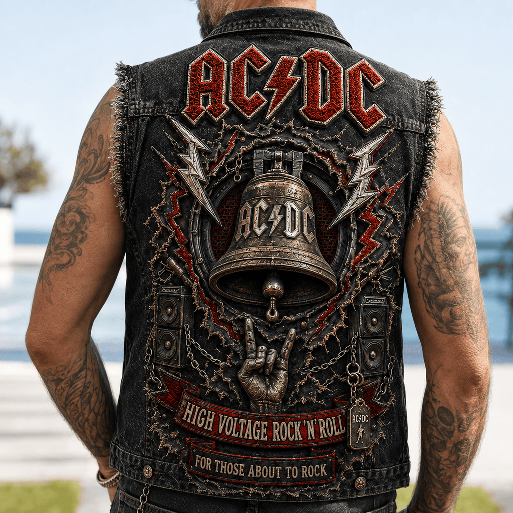ACD PREMIUM DENIM VEST LNTH