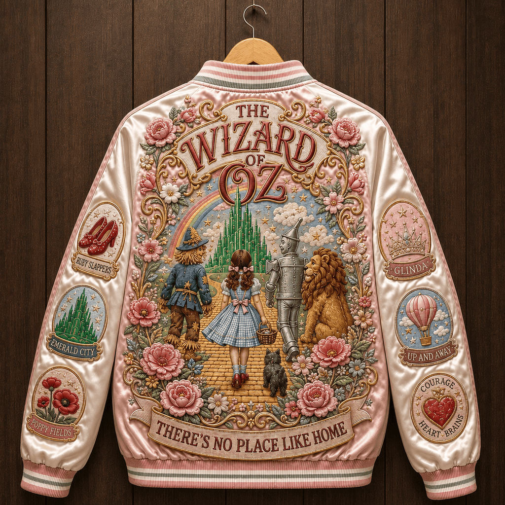 PREMIUM TWOZ SATIN BASEBALL JACKET NTNA