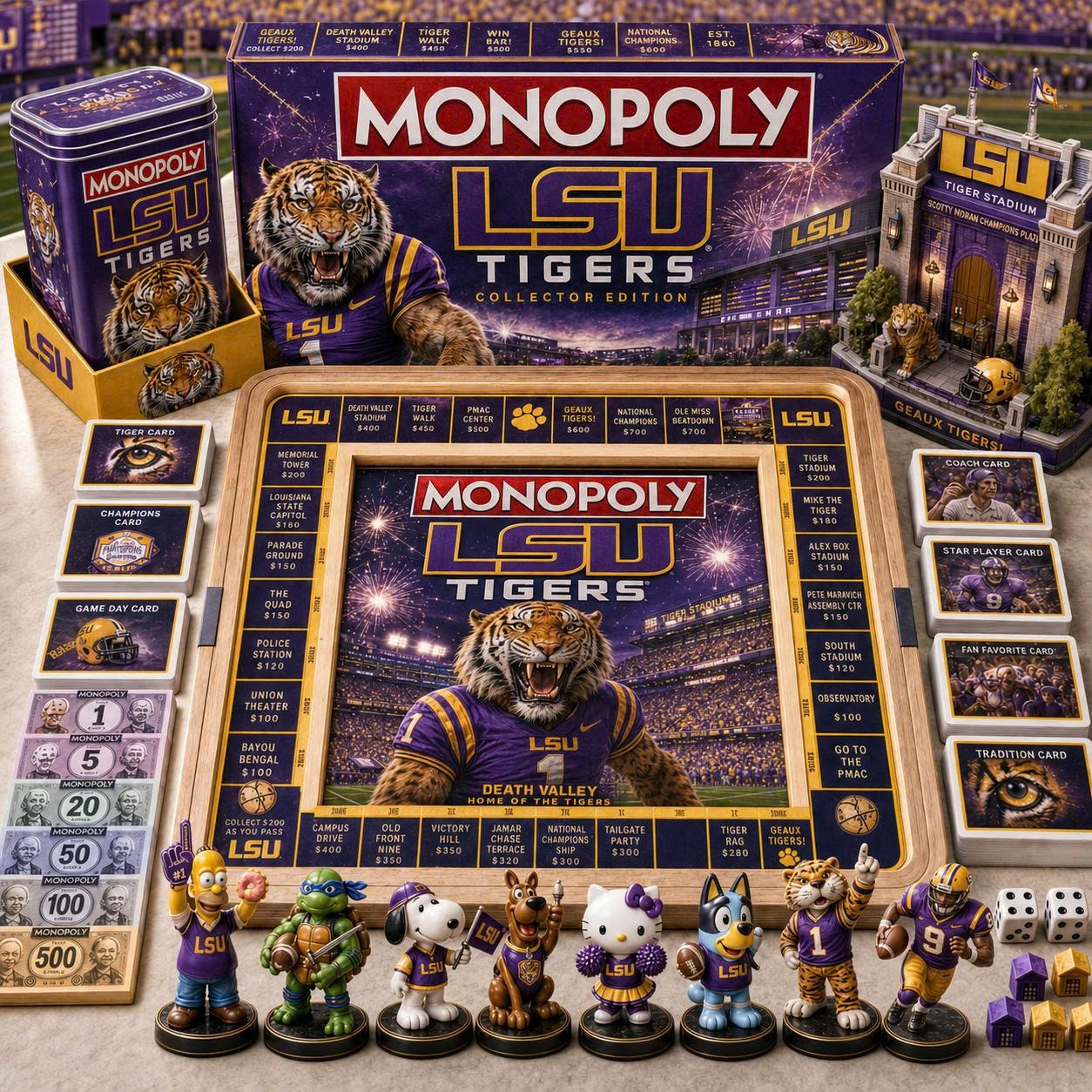 Premium LSU Board Game VTH