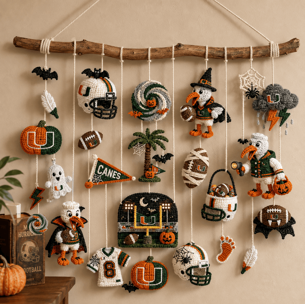 MHC Halloween Crochet Wall Hanging HTTT