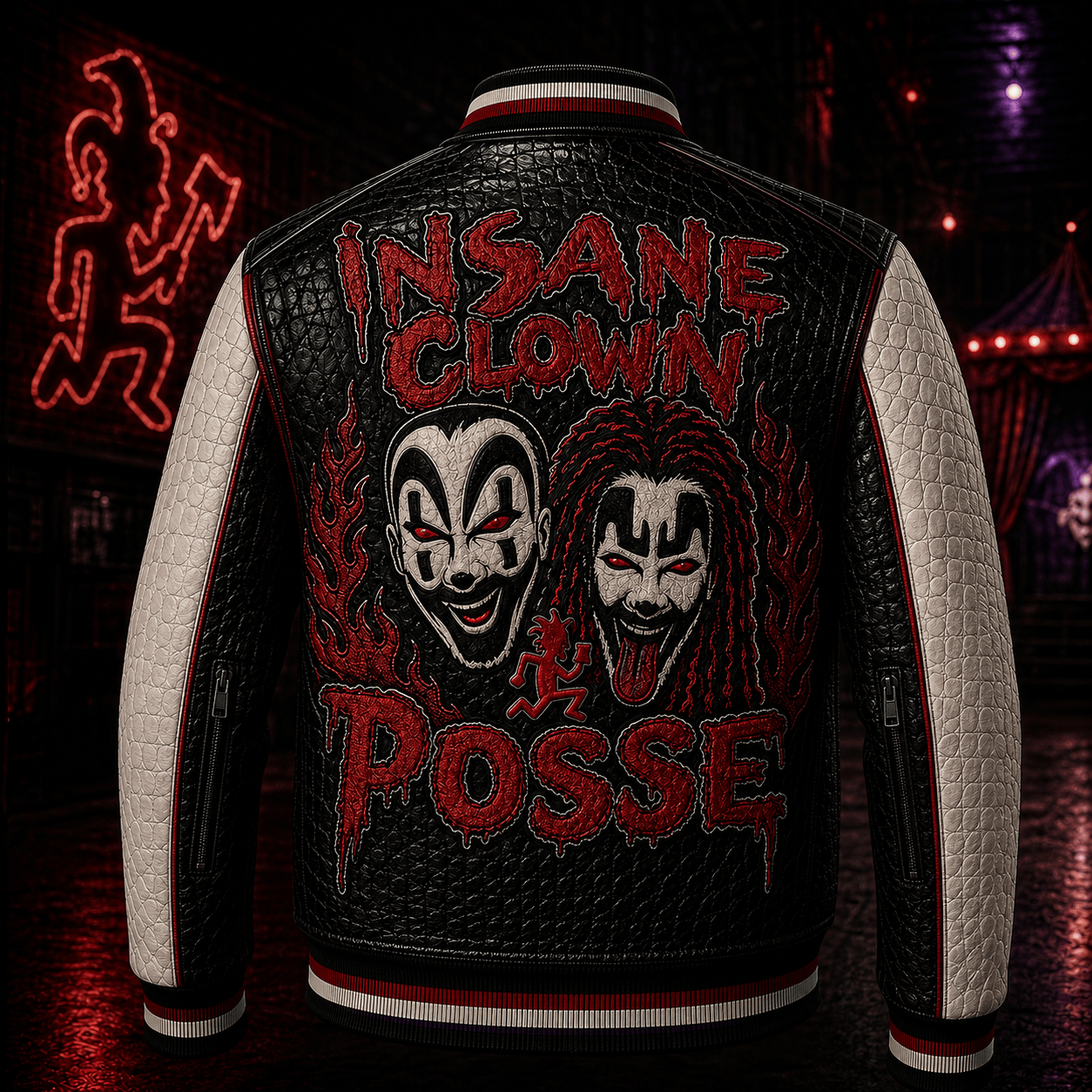 Premium ICP Leather Zipper Jacket TTMH