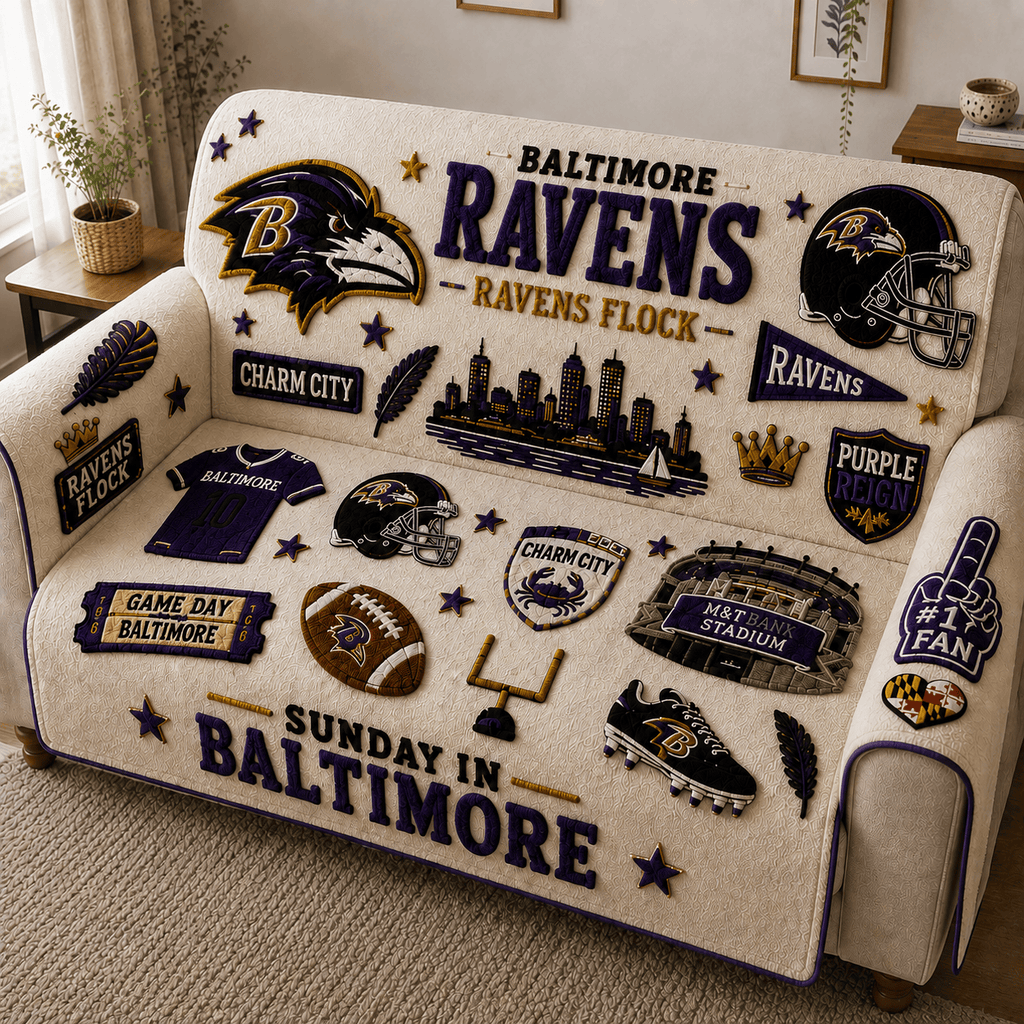 BTR Tufted Sofa Cover & Pillow Set DNBN