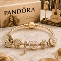 SKRA Gold Charm Bracelet Set VTH