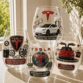 Premium TESLA Wine Glass Cup TTN