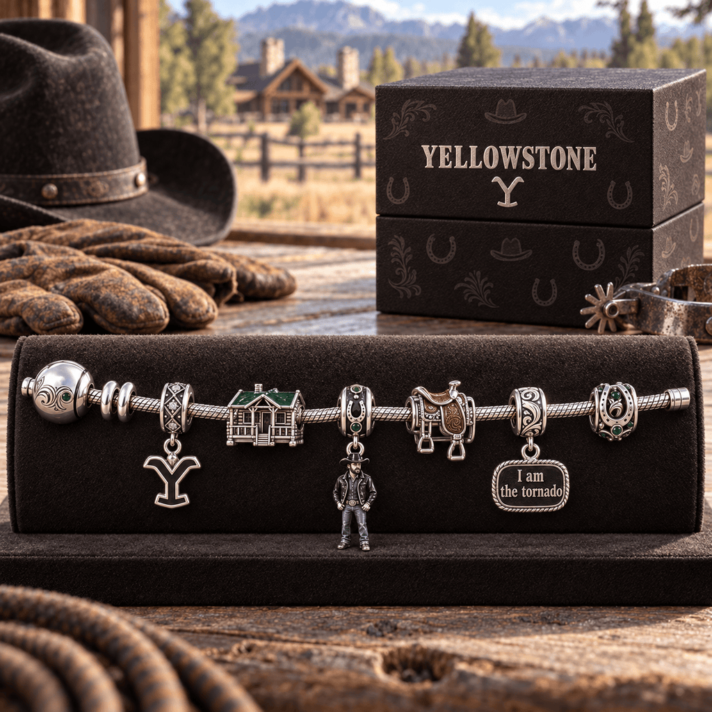 YLST Silver Charm Bracelet Set HQH
