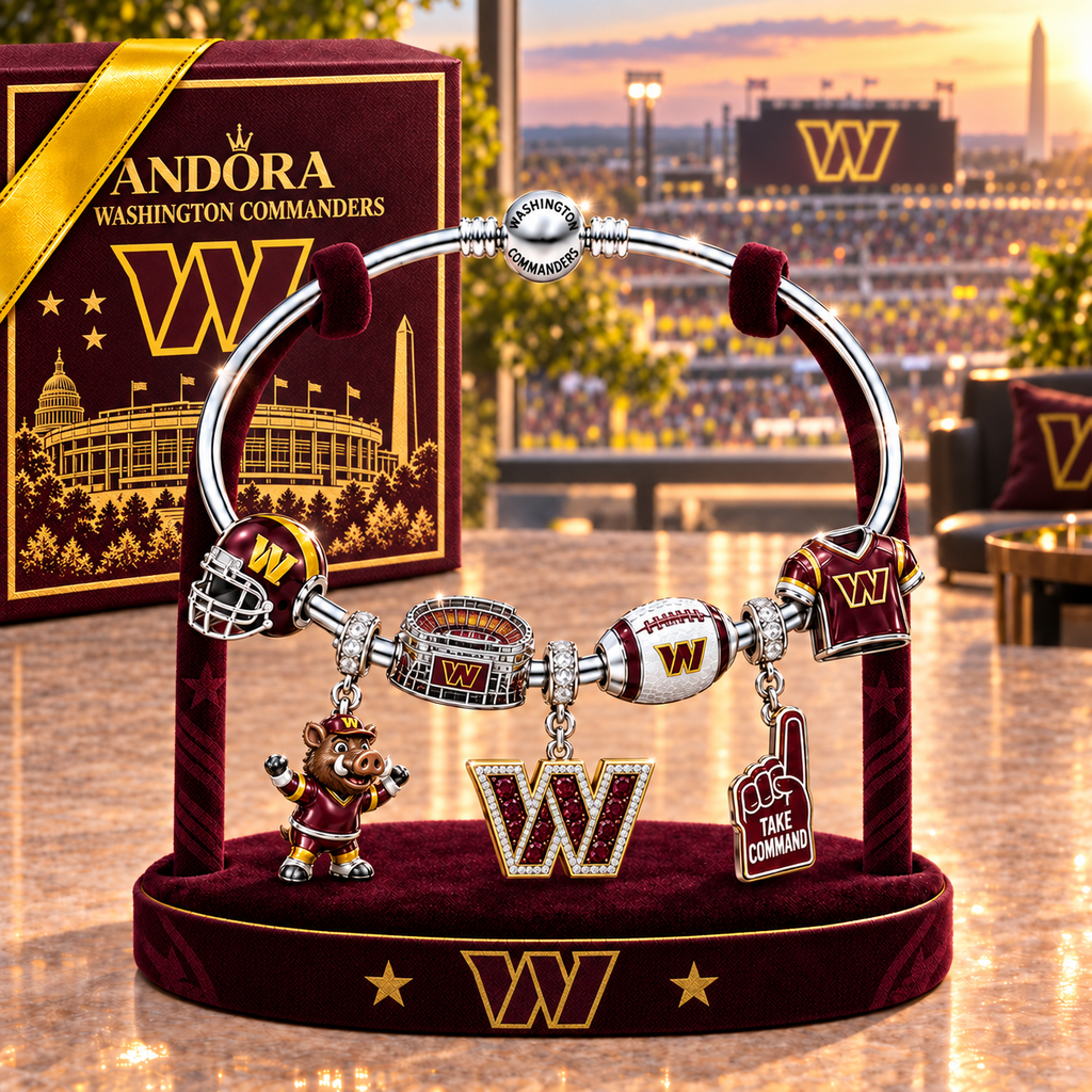 WCD Silver Charm Bracelet Set TMH